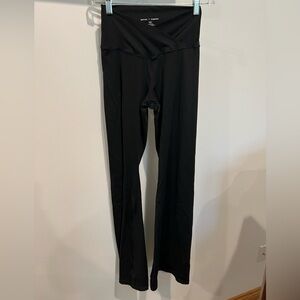 Better Together Black Flare High-Waisted Leggings Size Small